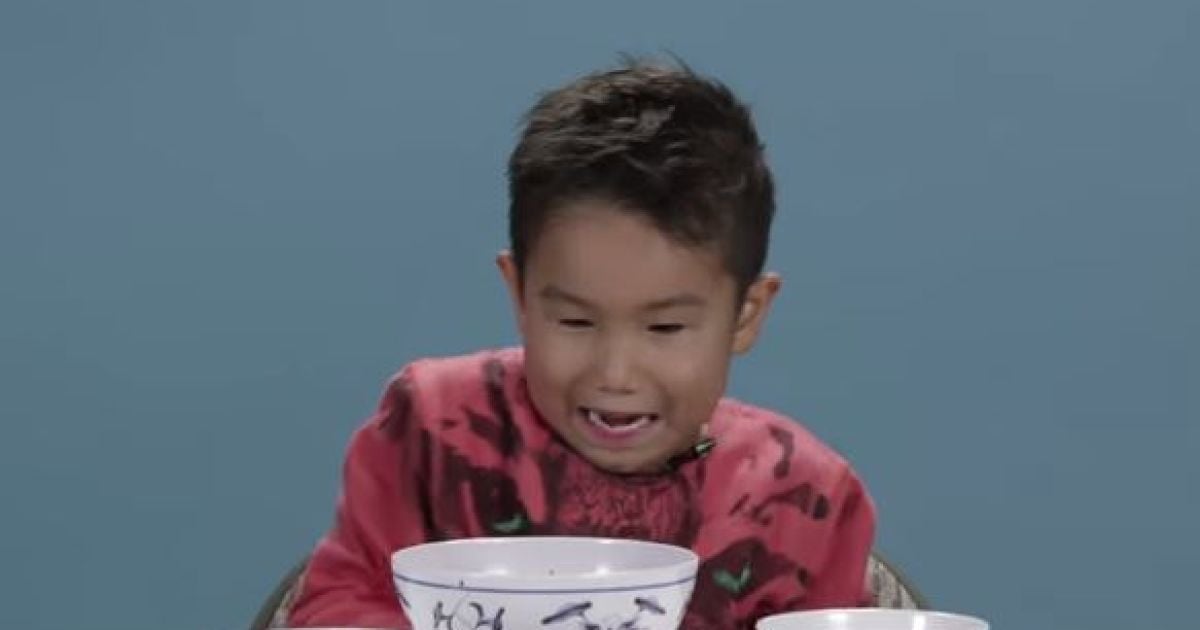 Дети весело реагировали на непривычные блюда