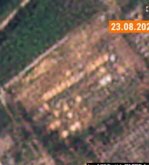 На спутниковых снимках, которые доступны изданию, не видно формирования подобных палаточных городков на территории других белорусских полигонов или воинских частей.