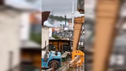 В Севастополе "прилет" по судну