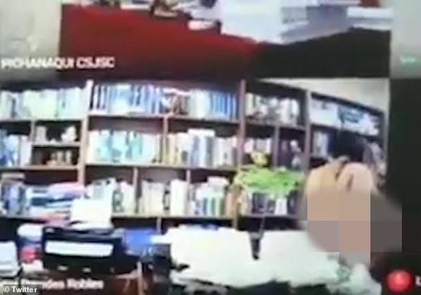 скриншот с видео / © Daily Mail