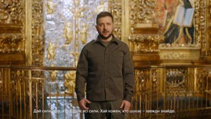 Привітання Володимира Зеленського з Великоднем