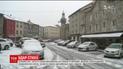 Францию и Испанию засыпало снегом