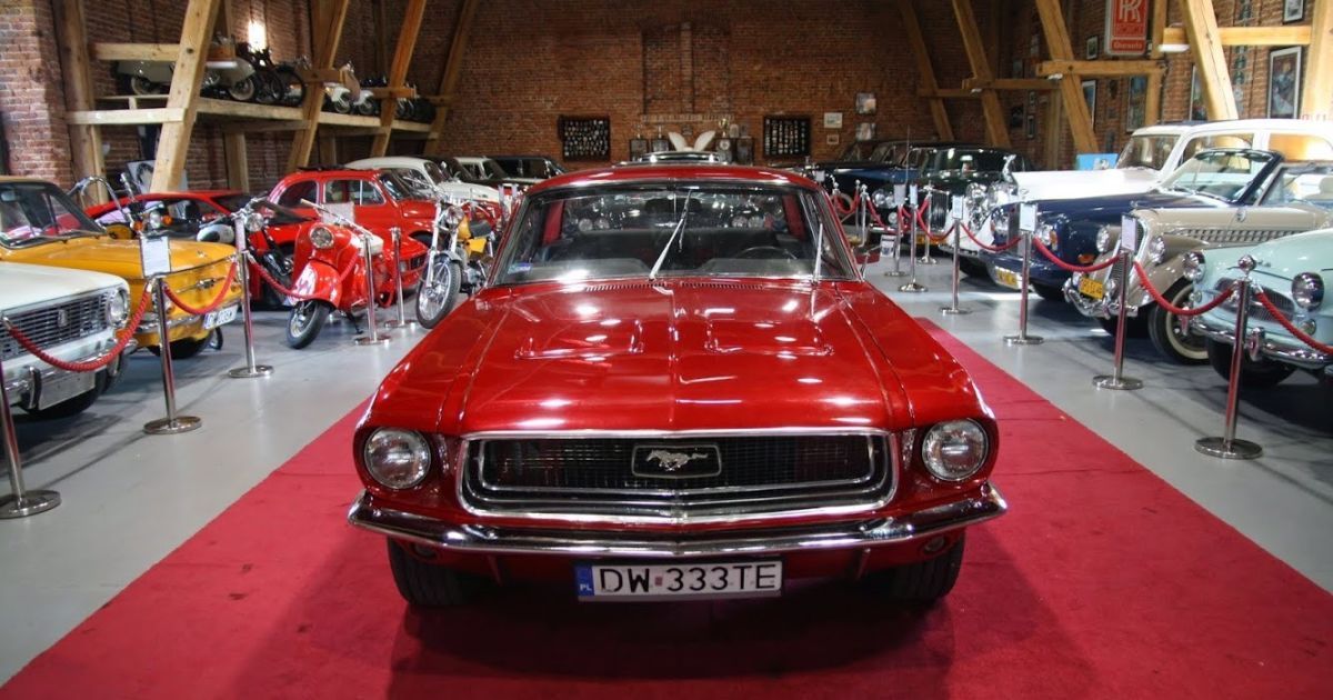 Украинские журналисты посетили частный автомобильный музей в Польше