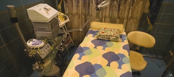 Масажний кабінет у будинку Камалії