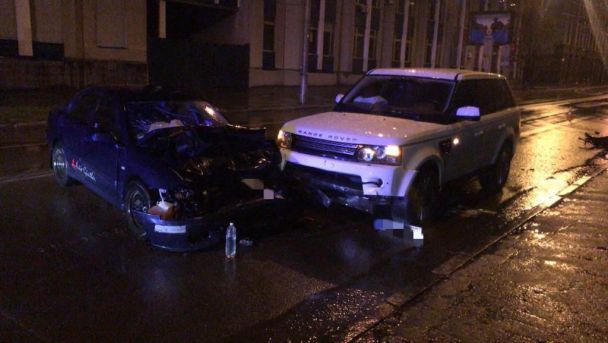 Остап Ступка в пьяном состоянии устроил ДТП в Киеве / © facebook.com/kyiv.gp.gov.ua