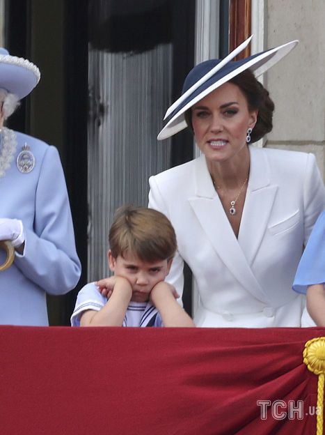 Принц Луи на параде в честь королевы Елизаветы II / © Associated Press