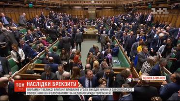 Провал голосування щодо Brexit називають найбільшою урядовою поразкою в історії Британії