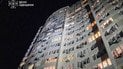 Многоэтажный дом в Одессе, поврежденный в результате атаки 3 сентября