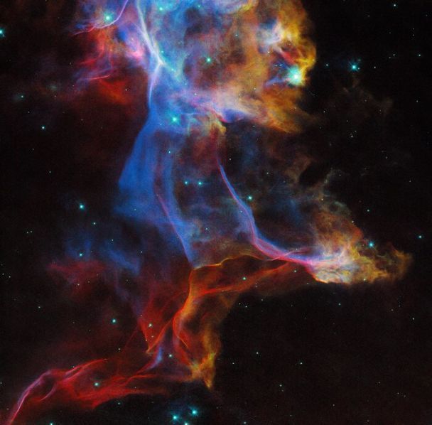 Габбл сфотографував туманність у сузір’ї Лебедя Фото: ESA/Hubble & NASA, R. Sankrit