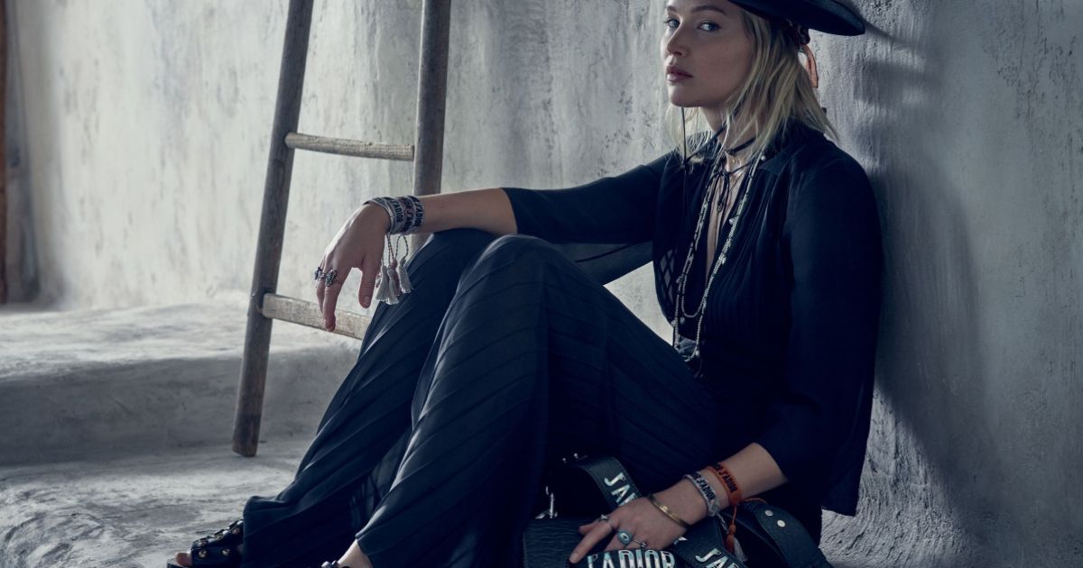 Дженніфер Лоуренс позувала для Dior / © dior.com