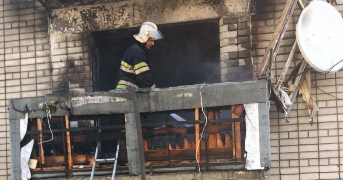 пожежа в новосмосковську_2 / © ДСНС у Дніпропетровській області