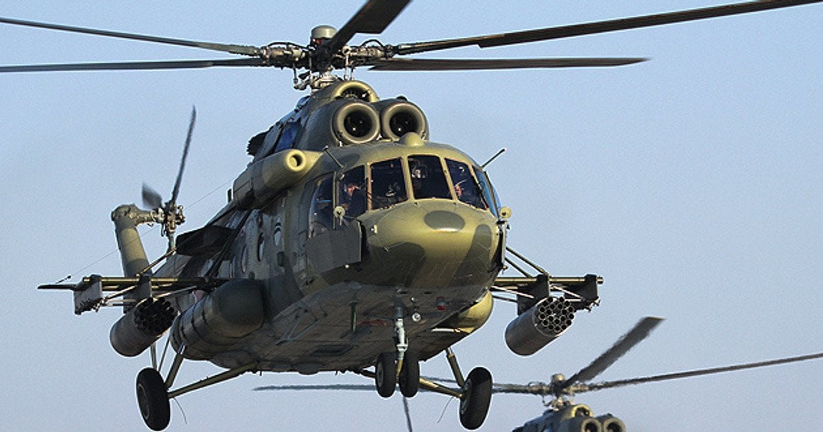 Ворожий вертоліт Мі-8