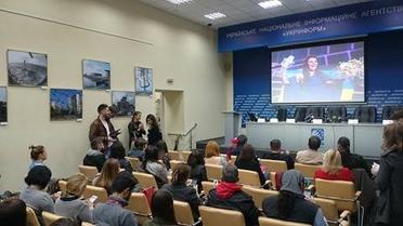 Джамала дала пресс-конференцию в Киеве / © Фото Ивана Воробьева/ТСН