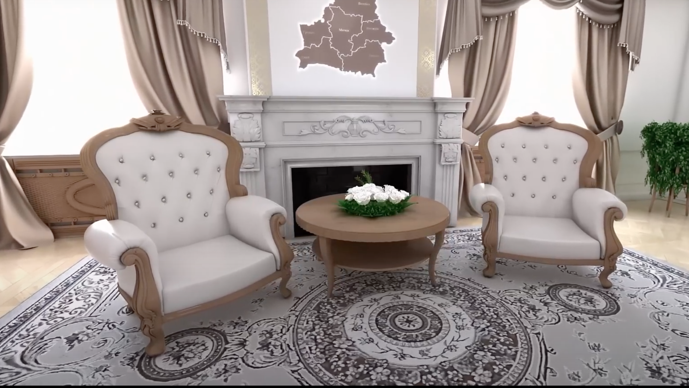 Нова резиденція самопроголошеного президента білорусі Олександра Лукашенка / Фото: BELPOL / © 