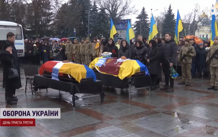 у Рівному відспівали одразу двох оборонців України