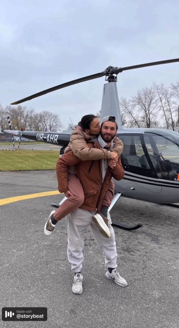 Илона Гвоздева с мужем / © instagram.com/ilonagvozdeva