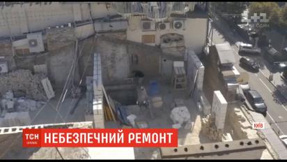 Женщина взялась под видом ремонта крыши строить еще один этаж в старой многоэтажке