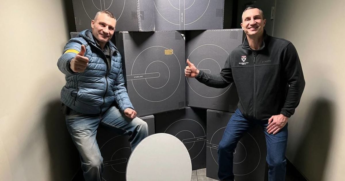 Супутниковий Інтернет Starlink вже у Києві - Кличко