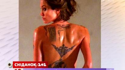 Анджелина Джоли сделала себе новые тату