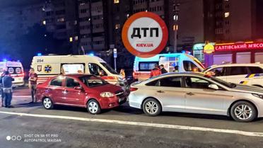 ДТП в Києві_4 / © Telegram/DTP KIEV INFO