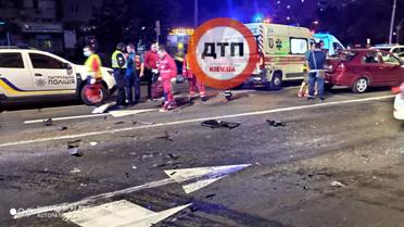 ДТП в Києві_2 / © Telegram/DTP KIEV INFO