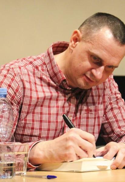 Про що говорив Олег Сенцов на презентації збірки оповідань "Маркетер"