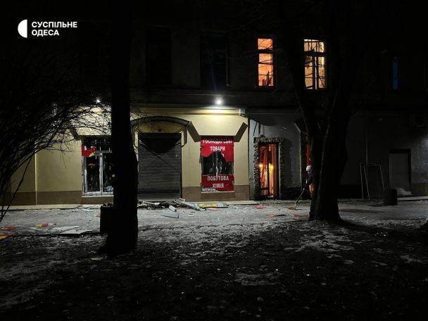Наслідки удару по Одесі / © Суспільне