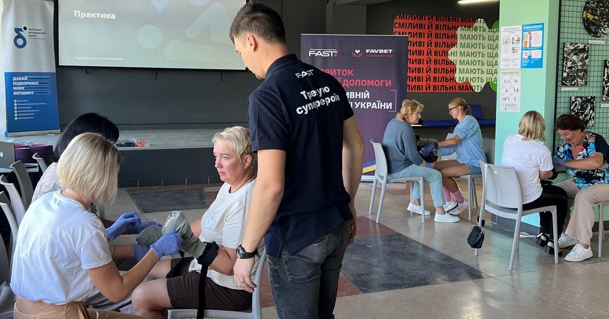 Andriy Matyukha and FAST First Aid and Special Training opened first aid courses for athletes