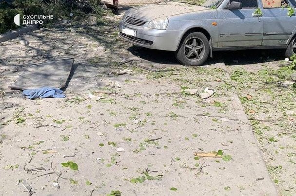 Наслідки атаки по місту / © Суспільне