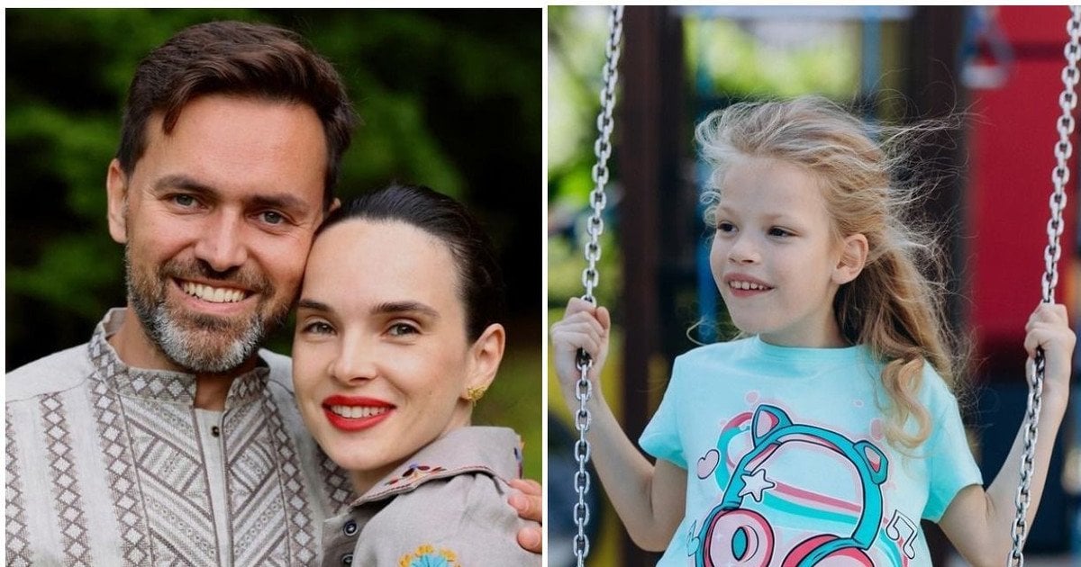 Тімур та Інна Мірошниченки та їхня донька