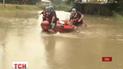 Большая вода накрыла американский штат Северная Каролина