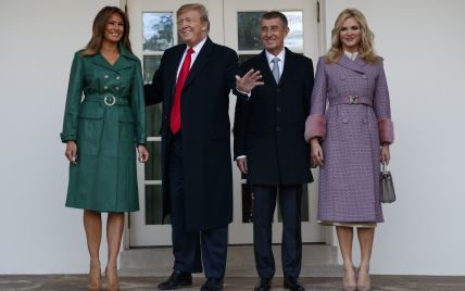 Битва роскошных образов: первая леди США vs жена премьер-министра Чехии