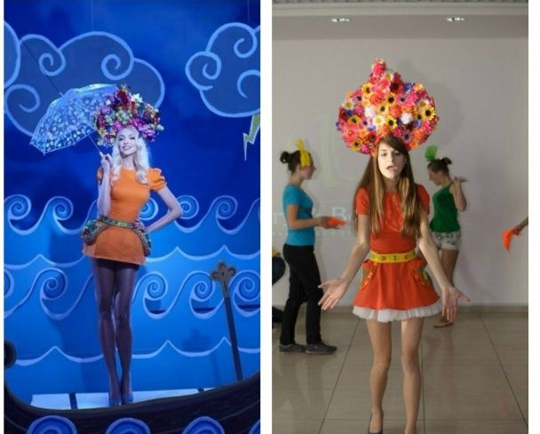 В стиле Поляковой. Слева - Оля Полякова