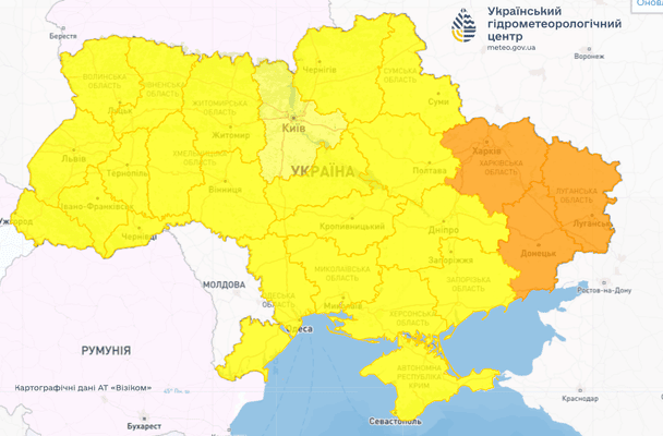 Заморозки в Украине 29 апреля. / © Укргидрометцентр