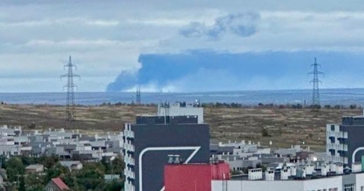 Дим у Самарі після атаки 2 жовтня