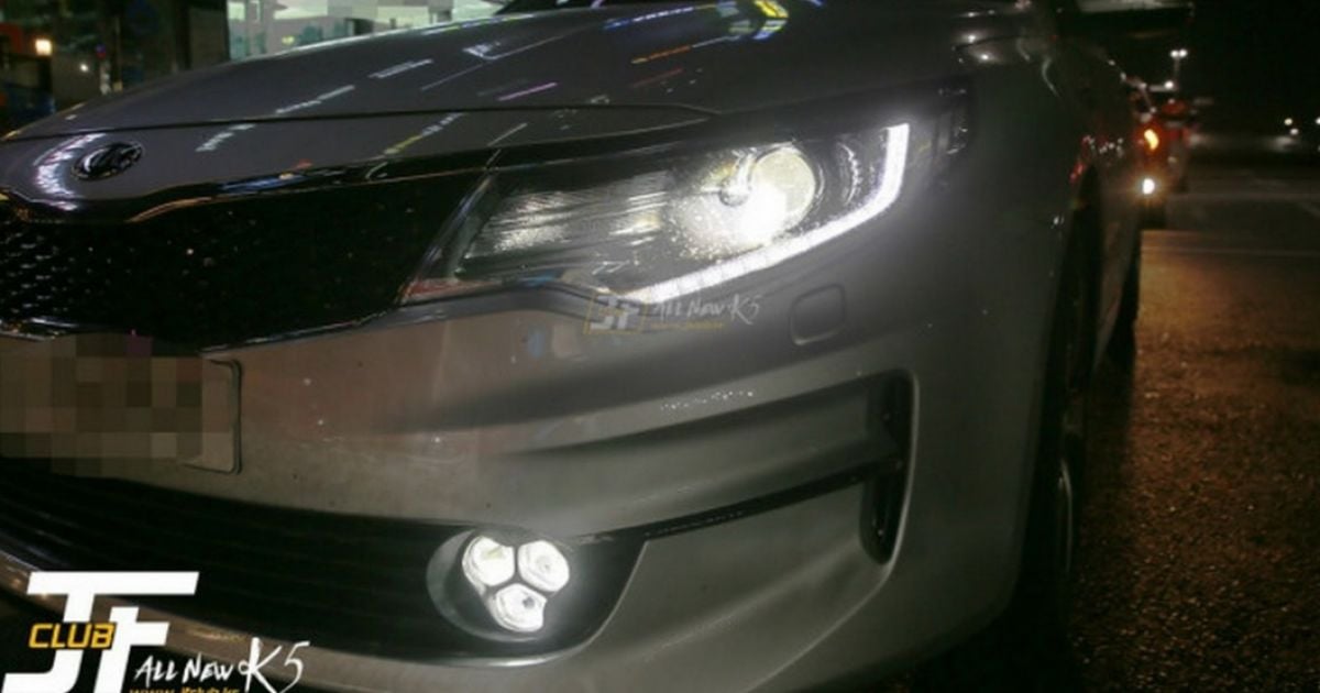 В Сети появились фото новой KIA Optima без камуфляжа