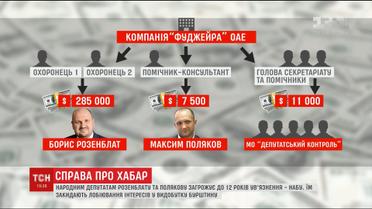 Нардепам Розенблату та Полякову загрожує до 12 років в'язниці