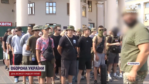Діти, які приїхали на вишкіл