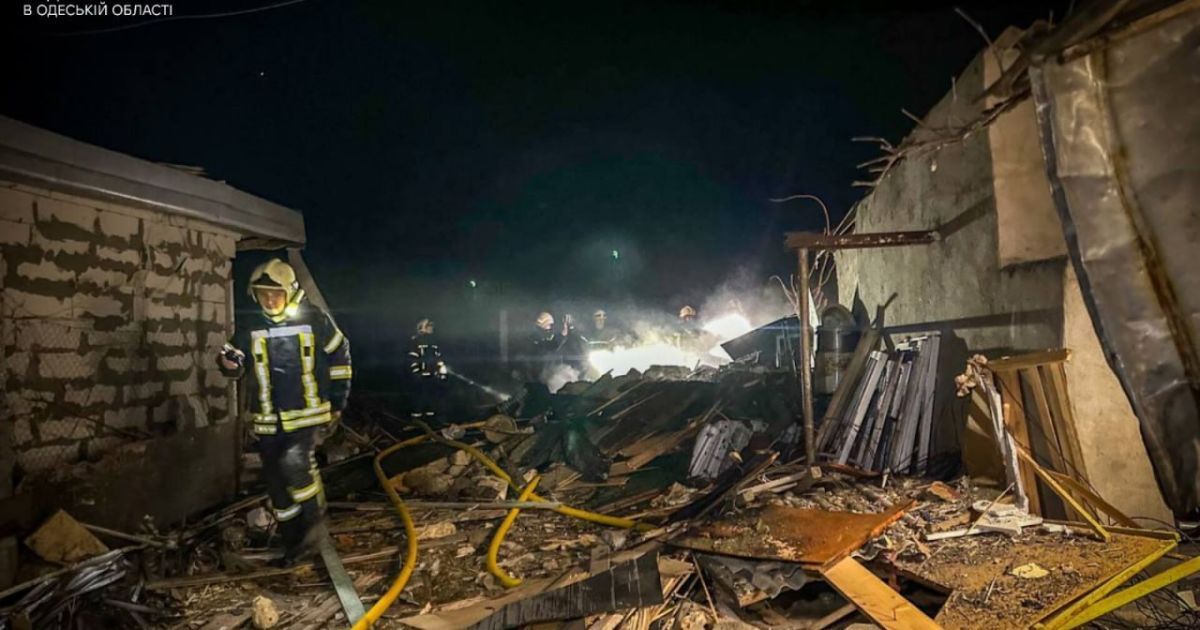 Руйнування на Одещині внаслідок атаки безпілотниками у новорічну ніч