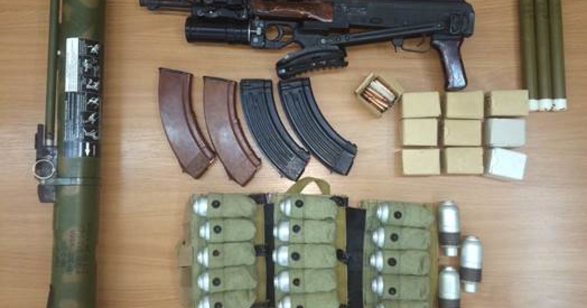 СБУ изъяла оружие террористов из банды "Харьковские партизаны"