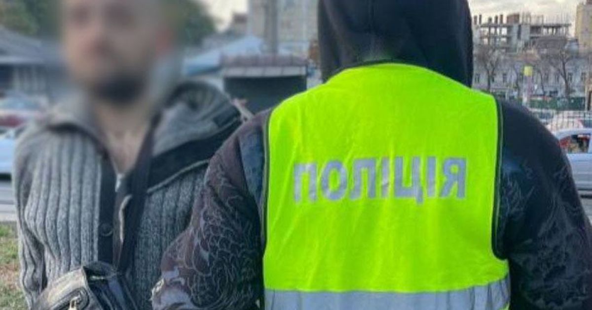 Затримання зловмисника / Поліція Києва