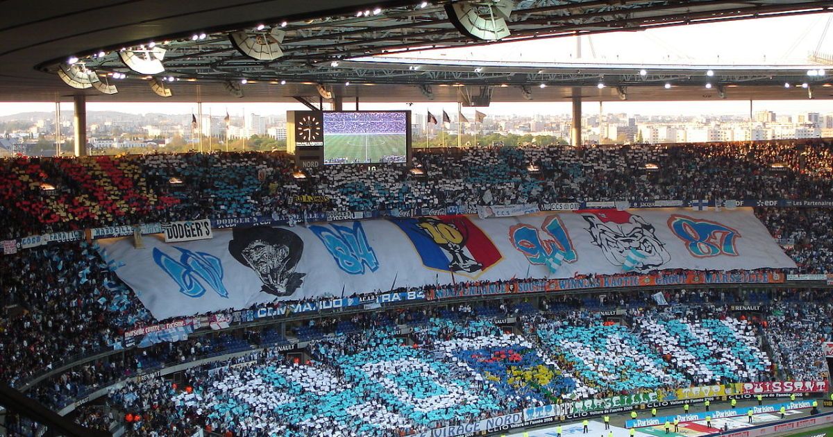 Болельщики "Марселя".