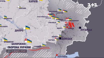 Мапа війни на 24 червня: ЗСУ полишають Сєвєродонецьк, а на півдні рашисти укріплюють позиції
