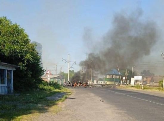 На Полтавщині загорівся військовий автомобіль з боєкомплектом (фото)