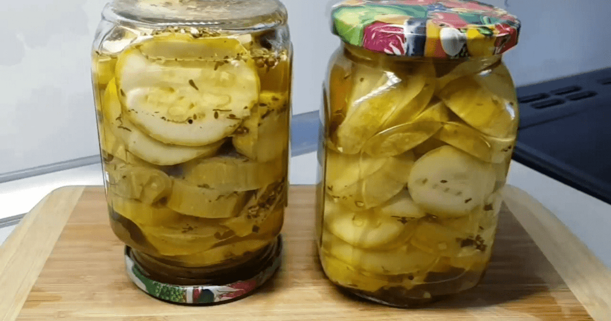 Маринованные кабачки