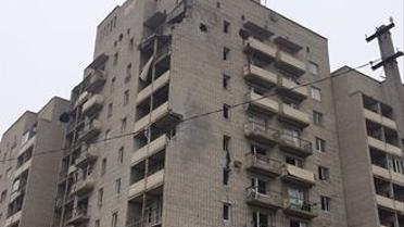 авдіївка після обстрілу_3 / © Facebook / Павло Жебрівський