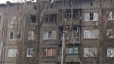 авдіївка після обстрілу_2 / © Facebook / Павло Жебрівський