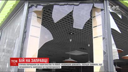 Під час протесту проти АЗС у столичному районі Позняки постраждали місцеві і правоохоронці