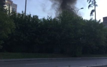 Слідом за пожежею на Хрещатику у Києві загорілася будівля університету