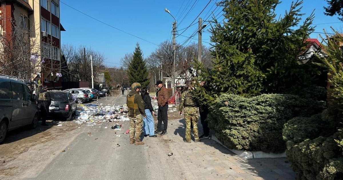 На місці вибуху